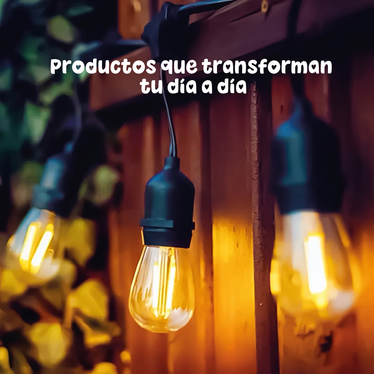 Luz solar de 10 m y 10 bombillas
